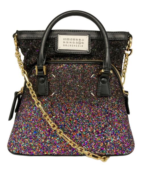 Maison Margiela（メゾンマルジェラ）Maison Margiela (メゾンマルジェラ) 5AC マイクロ ショルダーバッグ ブラック サイズ:サイズ詳細参照の古着・服飾アイテム