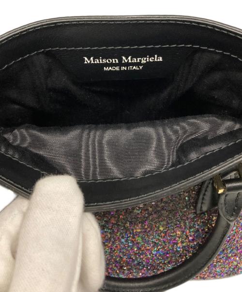 Maison Margiela（メゾンマルジェラ）Maison Margiela (メゾンマルジェラ) 5AC マイクロ ショルダーバッグ ブラック サイズ:サイズ詳細参照の古着・服飾アイテム