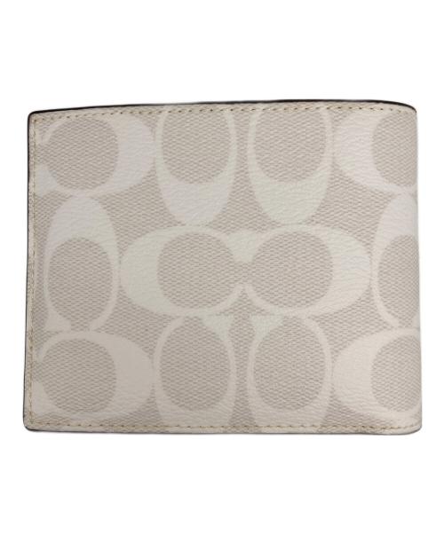 COACH（コーチ）COACH (コーチ) 3in ウォレット ベージュ サイズ:サイズ詳細参照の古着・服飾アイテム