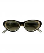 PRADAプラダ）の古着「キャットアイサングラス」｜ベージュ