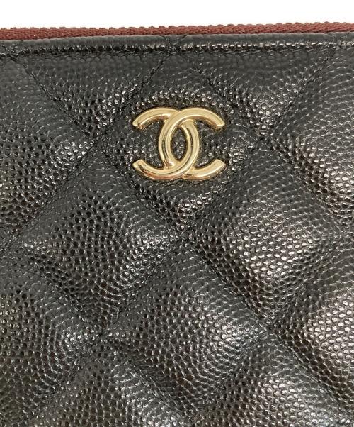 CHANEL（シャネル）CHANEL (シャネル) マトラッセ ココマーク ポーチ ブラック サイズ:サイズ詳細参照の古着・服飾アイテム