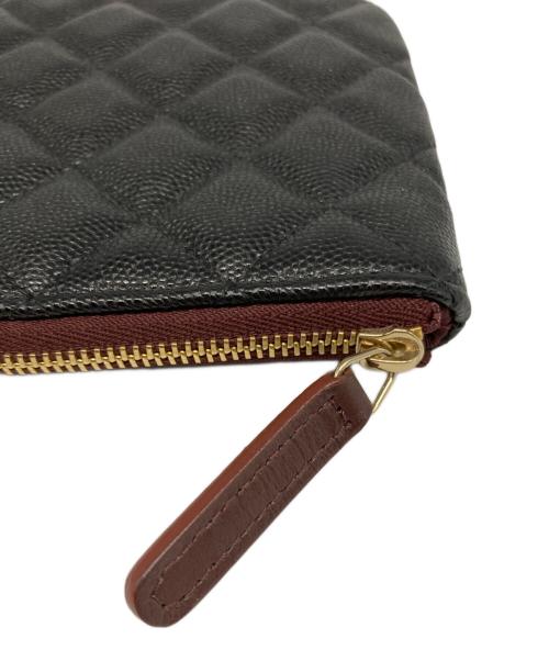 CHANEL（シャネル）CHANEL (シャネル) マトラッセ ココマーク ポーチ ブラック サイズ:サイズ詳細参照の古着・服飾アイテム