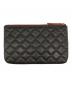 CHANEL (シャネル) マトラッセ ココマーク ポーチ ブラック サイズ:サイズ詳細参照：75000円