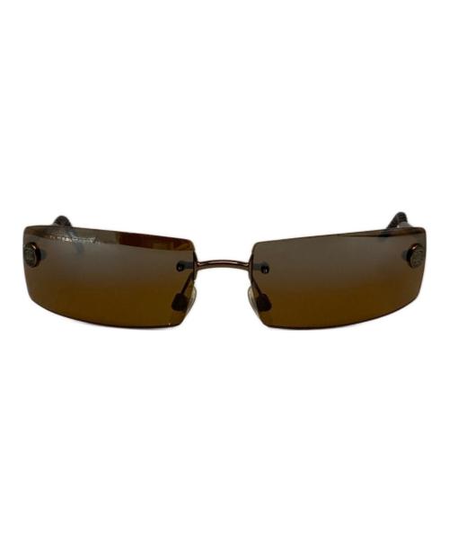 CHANEL（シャネル）CHANEL (シャネル) リムレス サングラス ブラウン サイズ:62☐16 120の古着・服飾アイテム