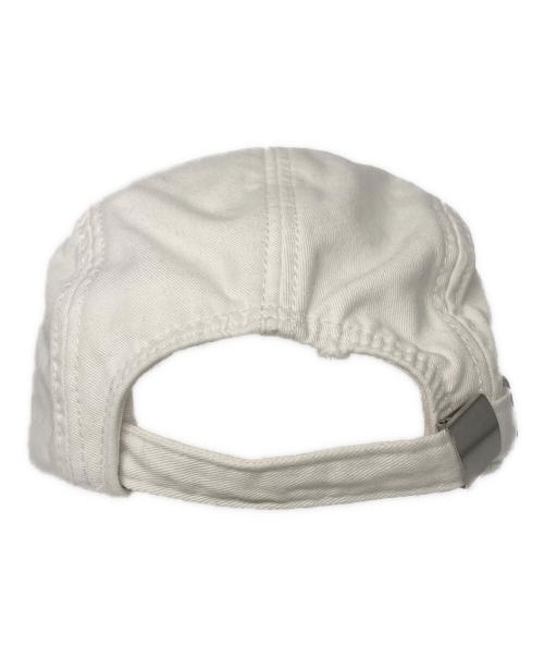 MM6 Maison Margiela（エムエムシックスメゾンマルジェラ）MM6 Maison Margiela (エムエムシックスメゾンマルジェラ) ロゴキャップ ホワイト サイズ:3の古着・服飾アイテム