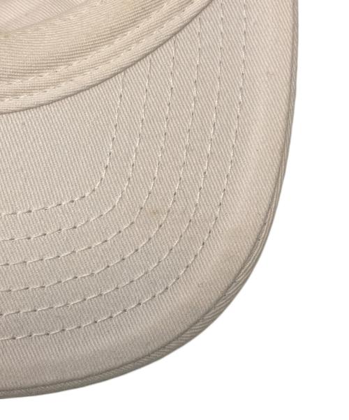 MM6 Maison Margiela（エムエムシックスメゾンマルジェラ）MM6 Maison Margiela (エムエムシックスメゾンマルジェラ) ロゴキャップ ホワイト サイズ:3の古着・服飾アイテム