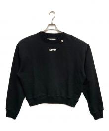 OFFWHITE（オフホワイト）の古着「wavy line sweatshirt」｜ブラック