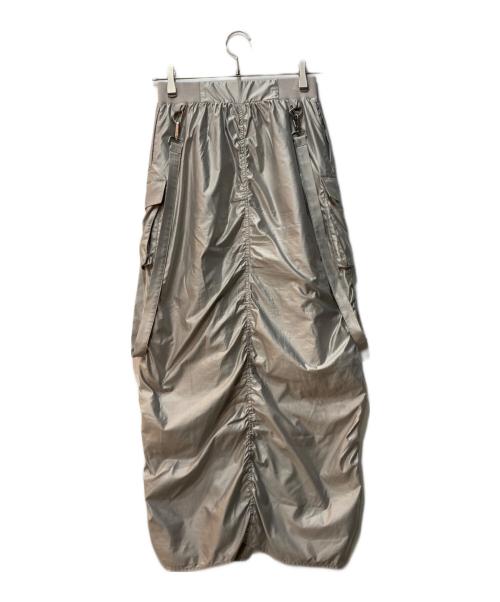 glam lips（グラムリップス）glam lips (グラムリップス) ロング スカート グレー サイズ:FREEの古着・服飾アイテム