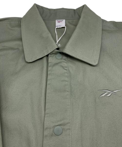 REEBOK（リーボック）REEBOK (リーボック) スケーター シャツ グリーン サイズ:L 未使用品の古着・服飾アイテム