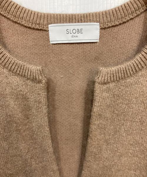 SLOBE IENA（スローブ イエナ）SLOBE IENA (スローブ イエナ) ウォッシャブルファーリーミニワンピース ベージュ サイズ:FREEの古着・服飾アイテム
