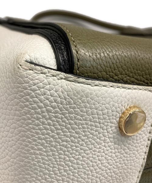 MICHAEL KORS（マイケル・コース）MICHAEL KORS (マイケル・コース) マーサー 2way ハンドバッグ カーキ サイズ:サイズ詳細参照の古着・服飾アイテム