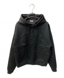 Hysteric Glamour（ヒステリックグラマー）の古着「Embossing hoodie」｜ブラック
