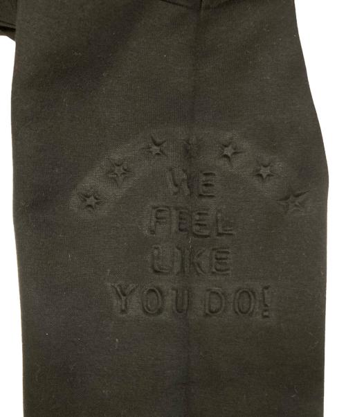 Hysteric Glamour（ヒステリックグラマー）Hysteric Glamour (ヒステリックグラマー) Embossing hoodie ブラック サイズ:FREEの古着・服飾アイテム