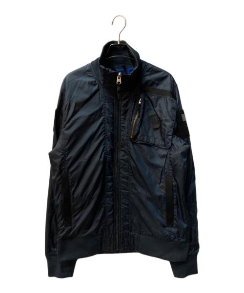 G-STAR RAW（ジースターロゥ）G-STAR RAW (ジースターロゥ) LOCKHART BOMBER JACKET ボンバージャケット ネイビー サイズ:Lの古着・服飾アイテム