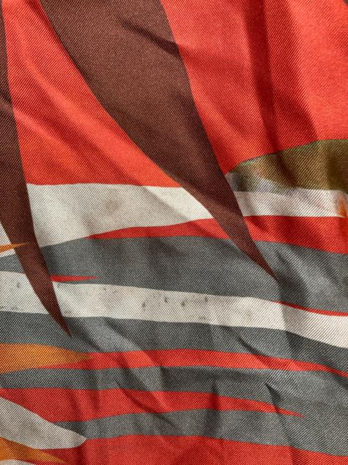 Palm Angels（パーム エンジェルス）Palm Angels (パーム エンジェルス) 総柄半袖シャツ レッド サイズ:46の古着・服飾アイテム
