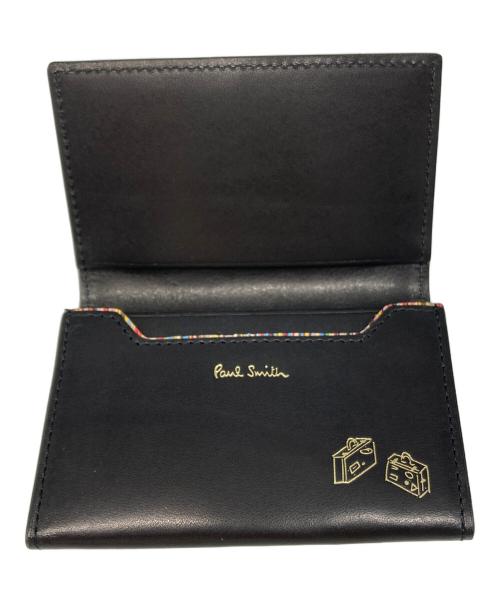 PAUL SMITH（ポールスミス）PAUL SMITH (ポールスミス) ベジタン 名刺入れ ブラック サイズ:サイズ詳細参照の古着・服飾アイテム