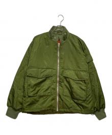 CALIFORNIA SPORTSWEAR（カリフォルニア スポーツウェア）の古着「ミリタリージャケット」｜グリーン