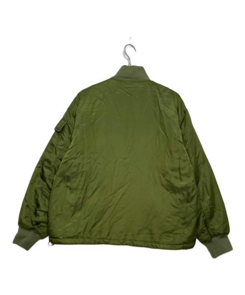 CALIFORNIA SPORTSWEAR（カリフォルニア スポーツウェア）CALIFORNIA SPORTSWEAR (カリフォルニア スポーツウェア) ミリタリージャケット グリーン サイズ:Lの古着・服飾アイテム