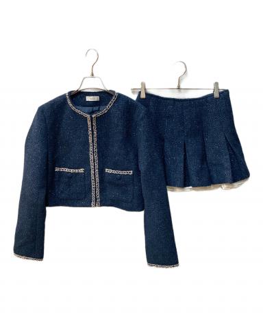 中古・古着通販】darich (ダーリッチ) スパンコールツイードジャケット