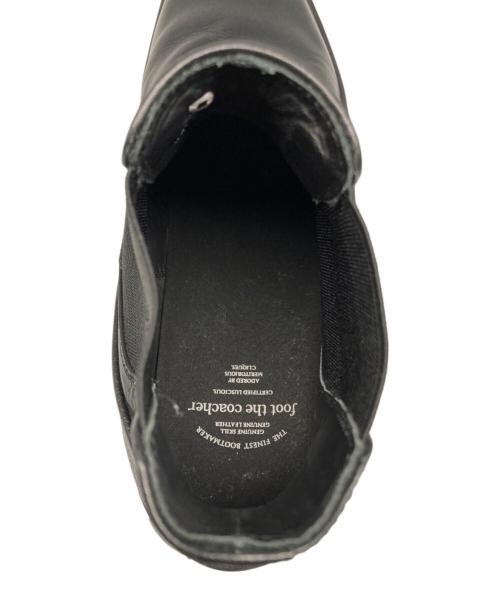 foot the coacher（フットザコーチャー）foot the coacher (フットザコーチャー) BRISTOL SIDEGORE ブーツ ブラック サイズ:9の古着・服飾アイテム