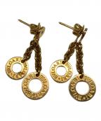 BVLGARIブルガリ）の古着「ピアス」｜ゴールド