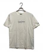 YOHJI YAMAMOTO×New Eraヨウジヤマモト×ニューエラ）の古着「Tシャツ」｜ホワイト