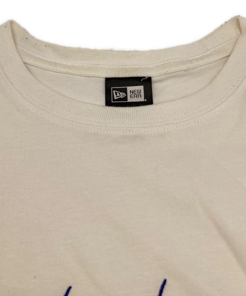 YOHJI YAMAMOTO（ヨウジヤマモト）YOHJI YAMAMOTO (ヨウジヤマモト) New Era (ニューエラ) Tシャツ ホワイト サイズ:4の古着・服飾アイテム