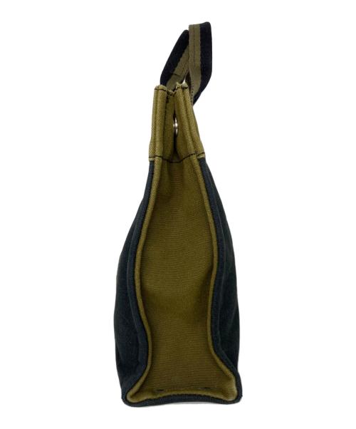 HERMES（エルメス）HERMES (エルメス) フールトゥPM トートバッグ ネイビー×カーキ サイズ:サイズ詳細参照の古着・服飾アイテム