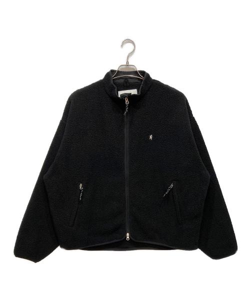 Gymphlex（ジムフレックス）Gymphlex (ジムフレックス) フリース スタンドカラー ジャケット ブラック サイズ:Mの古着・服飾アイテム