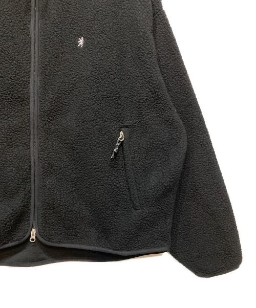 Gymphlex（ジムフレックス）Gymphlex (ジムフレックス) フリース スタンドカラー ジャケット ブラック サイズ:Mの古着・服飾アイテム