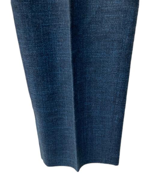 green label relaxing（グリーンレーベルリラクシング）green label relaxing (グリーンレーベルリラクシング) STRONA 織無地 2Bセットアップスーツ ブルー サイズ:46の古着・服飾アイテム