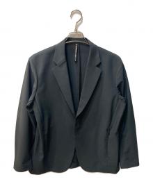 DESCENTE ALLTERRAIN（デザイント オルテライン）の古着「TECH TAILORED JACKET」｜ブラック