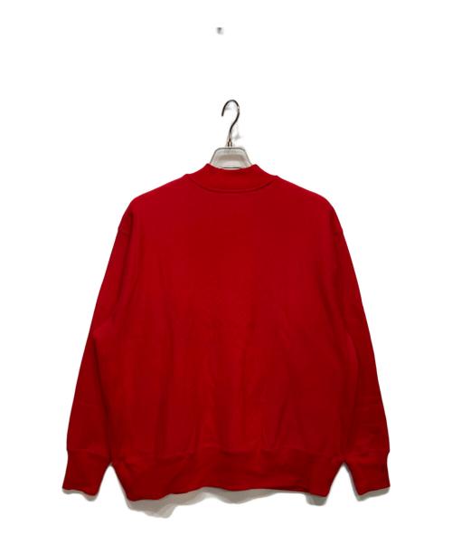 Champion REVERSE WEAVE（チャンピオン リバース ウィーブ）Champion REVERSE WEAVE (チャンピオン リバース ウィーブ) BEAMS (ビームス) ミンナノ スウェット カーディガン レッド サイズ:Ｍの古着・服飾アイテム