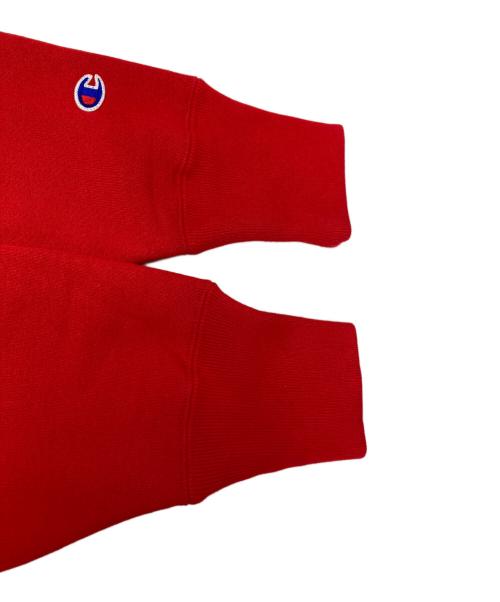 Champion REVERSE WEAVE（チャンピオン リバース ウィーブ）Champion REVERSE WEAVE (チャンピオン リバース ウィーブ) BEAMS (ビームス) ミンナノ スウェット カーディガン レッド サイズ:Ｍの古着・服飾アイテム