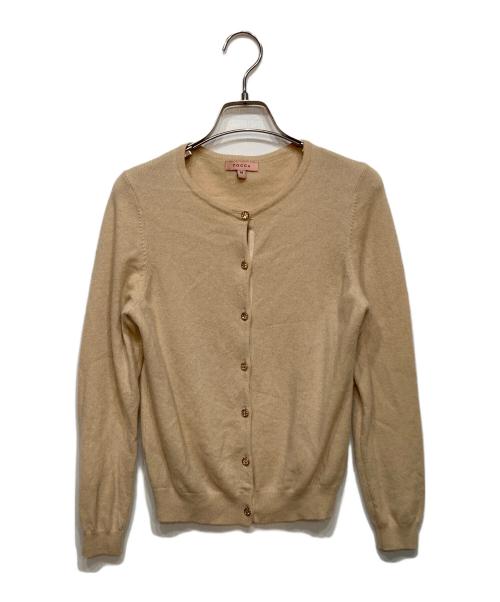 TOCCA（トッカ）TOCCA (トッカ) カシミヤカーディガン ベージュ サイズ:Mの古着・服飾アイテム
