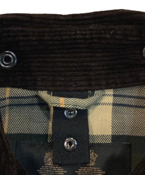 Barbour（バブアー）Barbour (バブアー) BEDALEワックスコットンジャケット セージグリーン×ブラウン サイズ:40の古着・服飾アイテム