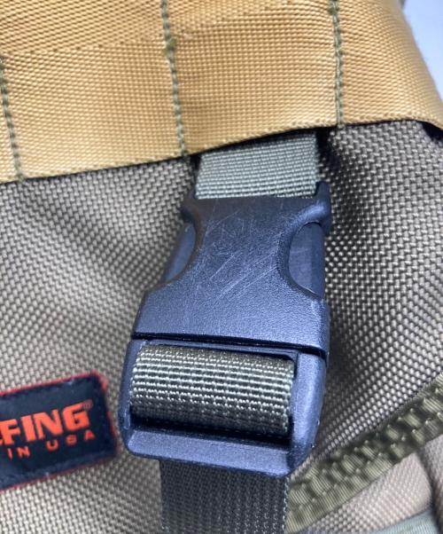 BRIEFING（ブリーフィング）BRIEFING (ブリーフィング) SIMPLE FLAP オリーブの古着・服飾アイテム