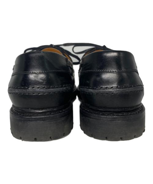 Jalan Sriwijaya（ジャランスリウァヤ）Jalan Sriwijaya (ジャランスリウァヤ) ボートシューズ ブラック サイズ:5 1/2の古着・服飾アイテム