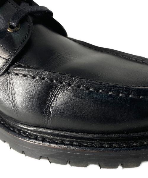 Jalan Sriwijaya（ジャランスリウァヤ）Jalan Sriwijaya (ジャランスリウァヤ) ボートシューズ ブラック サイズ:5 1/2の古着・服飾アイテム