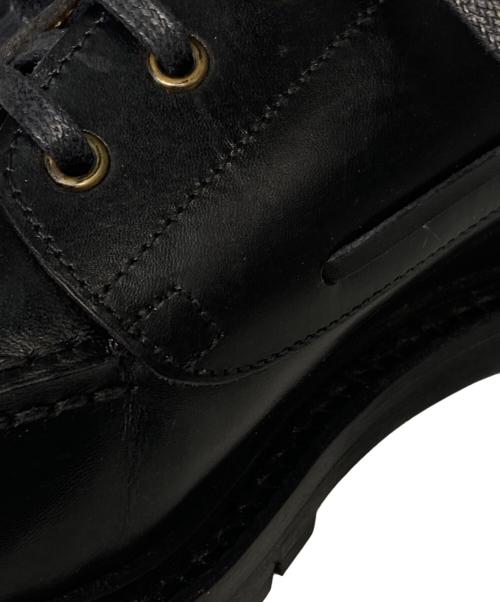 Jalan Sriwijaya（ジャランスリウァヤ）Jalan Sriwijaya (ジャランスリウァヤ) ボートシューズ ブラック サイズ:5 1/2の古着・服飾アイテム