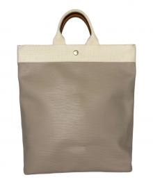 Breath TOPKAPI（ブレストプカピ）の古着「SCOTCH GRAIN スコッチグレイン マザーズバッグ」｜ベージュ