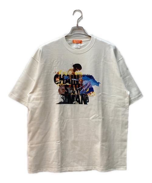 チェンソーマン（チェンソーマン）チェンソーマン (チェンソーマン) Tシャツ ホワイト サイズ:XLの古着・服飾アイテム