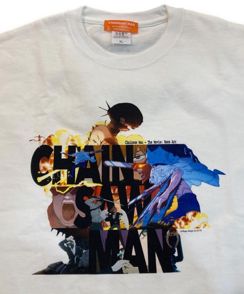 チェンソーマン（チェンソーマン）チェンソーマン (チェンソーマン) Tシャツ ホワイト サイズ:XLの古着・服飾アイテム