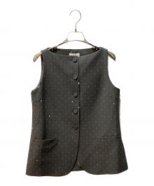 Bibiy.（ビビィ）の古着「JEWEL VEST」｜グレー