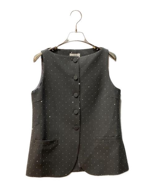 Bibiy.（ビビィ）Bibiy. (ビビィ) JEWEL VEST グレー サイズ:FREE 未使用品の古着・服飾アイテム