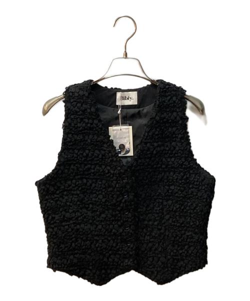 Bibiy.（ビビィ）Bibiy. (ビビィ) MERLINA VEST ブラック サイズ:FREE 未使用品の古着・服飾アイテム