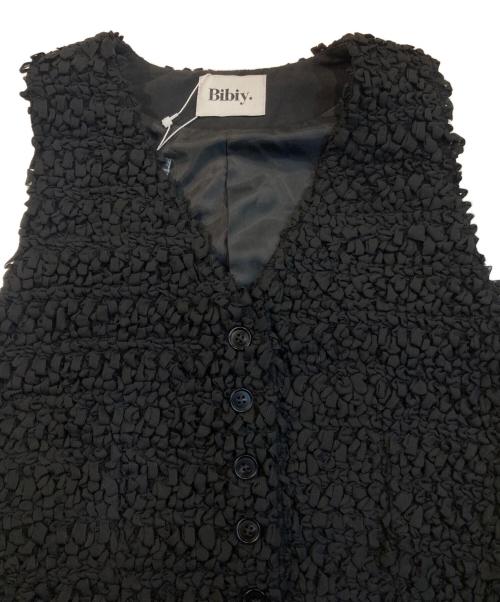 Bibiy.（ビビィ）Bibiy. (ビビィ) MERLINA VEST ブラック サイズ:FREE 未使用品の古着・服飾アイテム