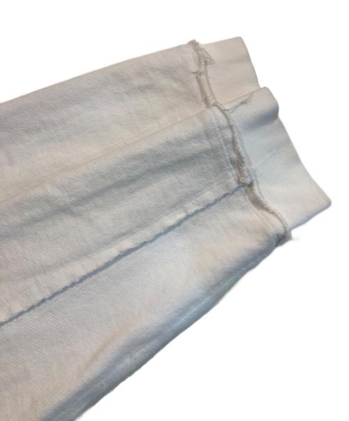 PERVERZE（パーバーズ）PERVERZE (パーバーズ) オープン スウェット カーディガン ホワイト サイズ:FREEの古着・服飾アイテム