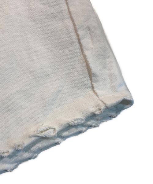 PERVERZE（パーバーズ）PERVERZE (パーバーズ) オープン スウェット カーディガン ホワイト サイズ:FREEの古着・服飾アイテム