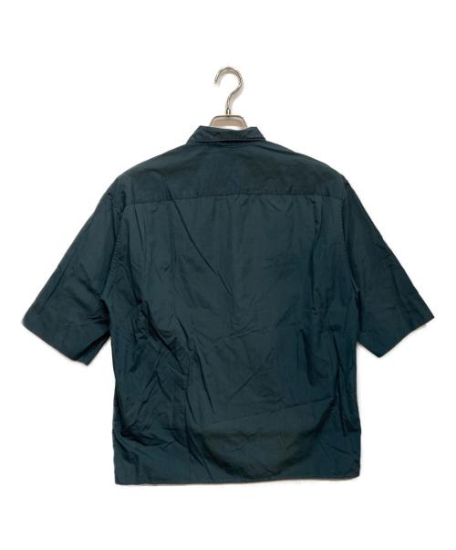 LEMAIRE（ルメール）LEMAIRE (ルメール) Convertible Collar Shirt /コンバーチブル カラー シャツ ネイビー サイズ:実寸参照の古着・服飾アイテム